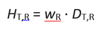 Equivalent dose equation 1 