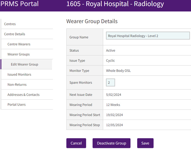 PRMS Portal User Guide Images 23